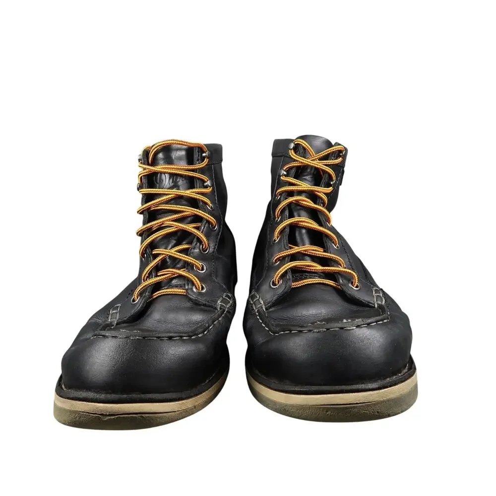 Danner Shoes Mens 10 EE Boots Leather Work Biker Bull Run Moc Toe 6
